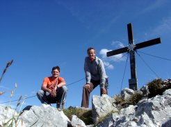 Am Mitterhorn, die Tour ist fertig